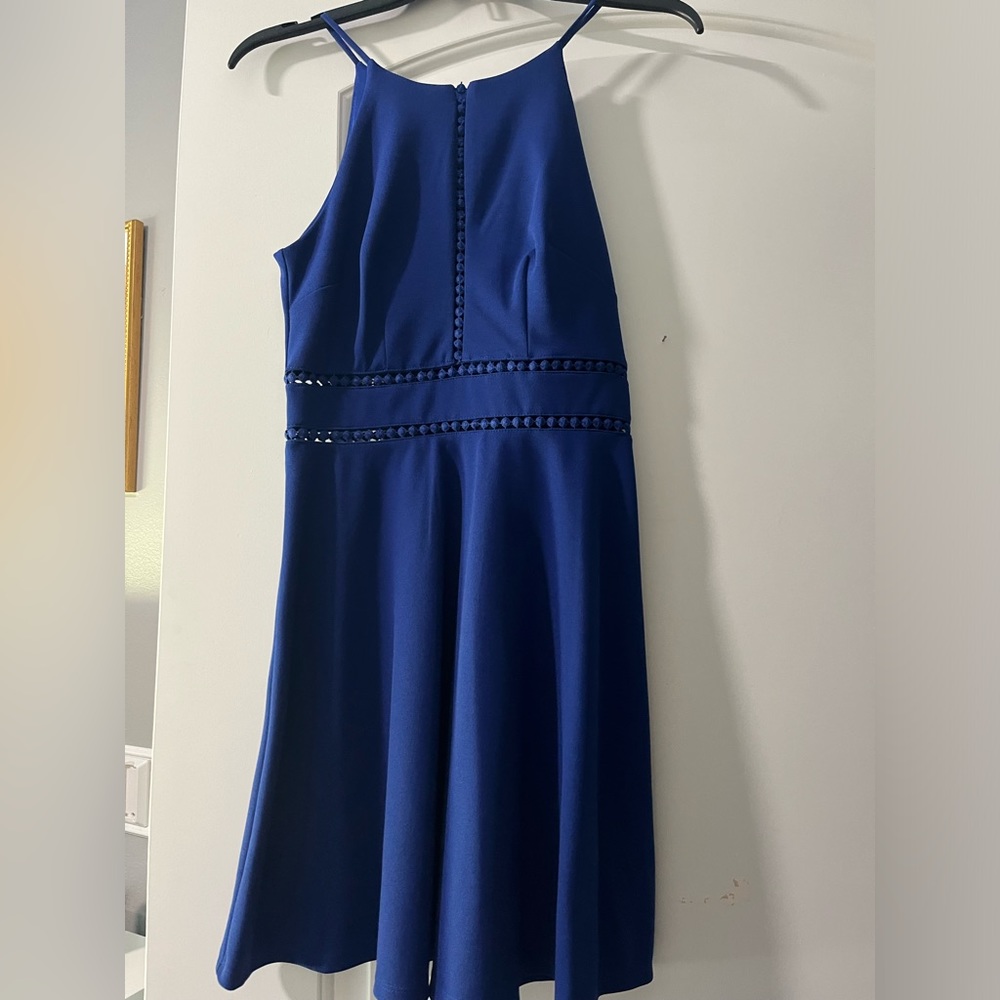 Royal blue formal dress